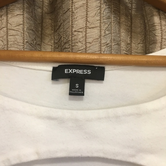 White Express Cut Out Top - Picture 2 of 2